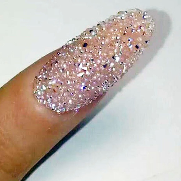 1000 PREMIUM AB CRYSTALS FOR NAILS SMALL GIFT FOR WOMEN - Picture 5 of 8